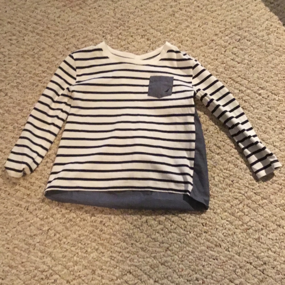 Girls Nautica Striped top! Only worn a few time